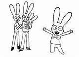 Simon Coloriage Conejo Rabbit Coloriages Pintar Lapin Famille 1081 Morningkids sketch template