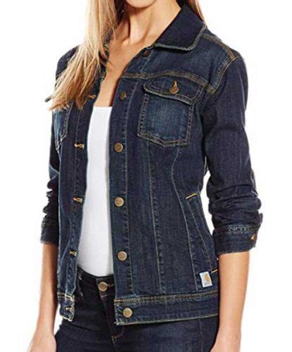 women s brewster denim jacket by carhart crossdress boutique
