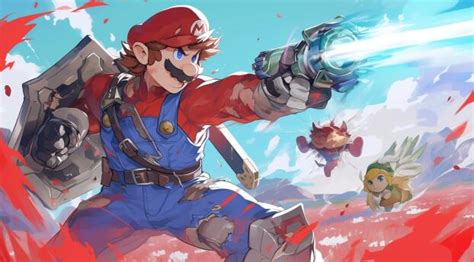 3840x2160 Resolution Mario Super Smash Bros Realistic Art 4k Wallpaper