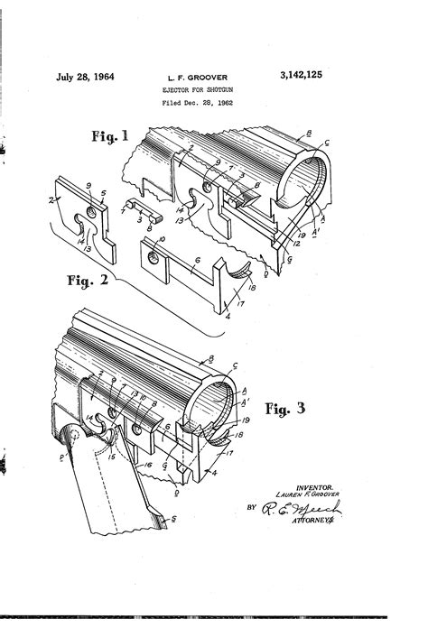 patent  ejector  shotgun google patents