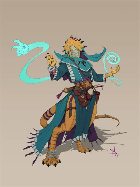 [art] Dragonborn Sorceress Dnd