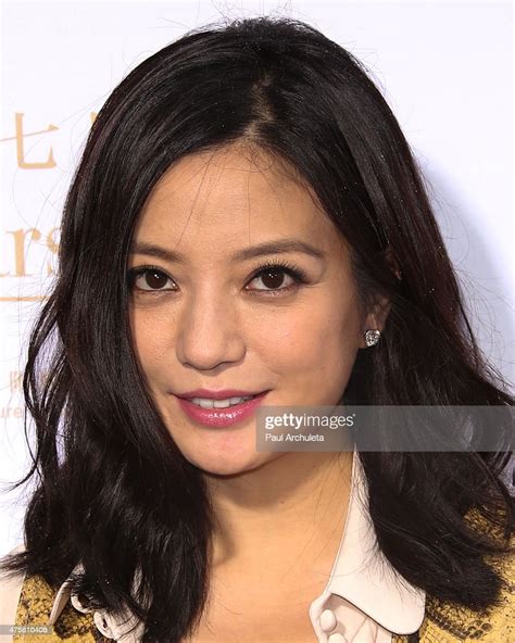 actress zhao wei attends the hand and footprint ceremony at the tcl