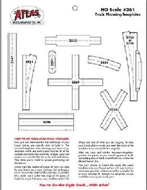 printable ho scale track templates printable word searches
