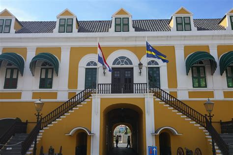 fort amsterdam willemstad curacao  governors palace caribbean