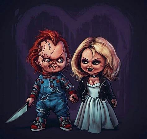 Chucky And Tiffany Having It Bride Of Chucky