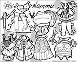 Dolls Nammu Pixie Paperthinpersonas Puck Dpi sketch template
