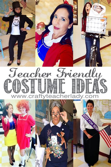 crafty teacher lady teacher friendly halloween costume ideas