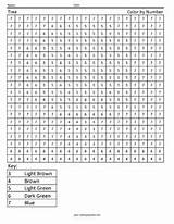 Minecraft Coloring Number Color Pages Printable Squared Math Sheets sketch template