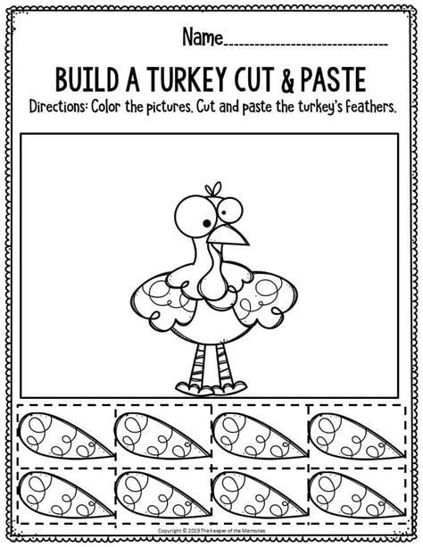 build  turkey printable