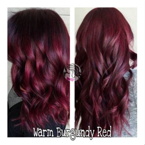 warm burgundy red hair color shopee philippines