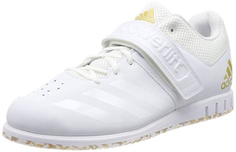 adidas synthetic powerlift fitness shoes  white  men lyst