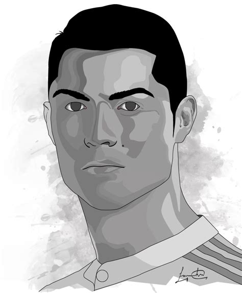 ronaldo vector drawing unlimited clipart design