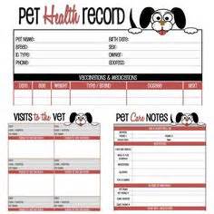 canine health record printable shop fresh