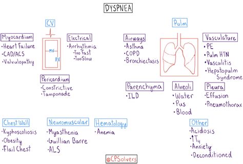 dyspnea schema  clinical problem solvers