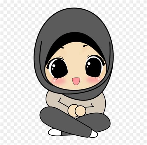 gambar animasi kartun hijab galeri animasi