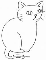 Katze Katzen Ausmalbild Malvorlage Umriss Ausmalen Dicke 1ausmalbilder Blackest Kinderbilder Klicke Auszudrucken Dein Pinnwand sketch template
