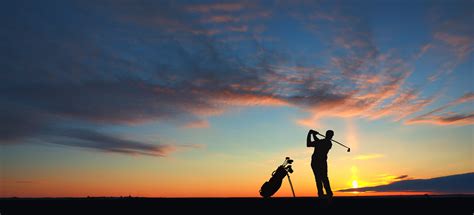 photo golfer  sunset action playing relax   jooinn