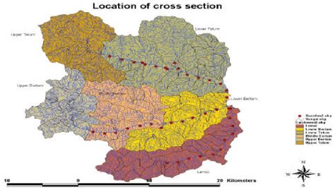 map  cameron highlands show  location    main river basins  scientific