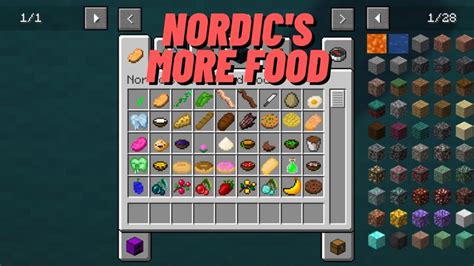 nordics  food mod   food items minecraft mod