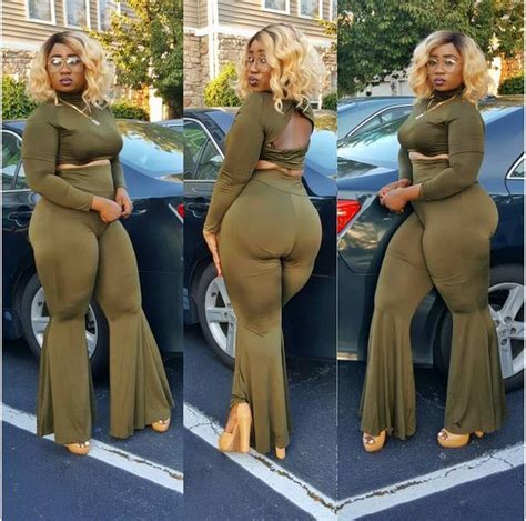 Thick And Curvy Nigerian Girl Thrills With Her Banging Body Shape In