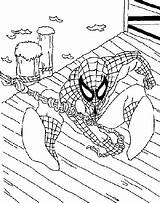Spiderman Aranha Colorat Planse Paianjen Omul Desenat Fise Desene Animate Servez Colorea sketch template