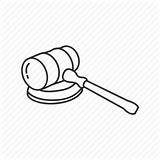 Drawing Gavel Judge Hammer Court Getdrawings Clipartmag Mallet Icon sketch template