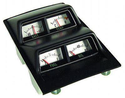 camaro console gauges  ss copo yenko gm restoration parts bowtiemuscleparts