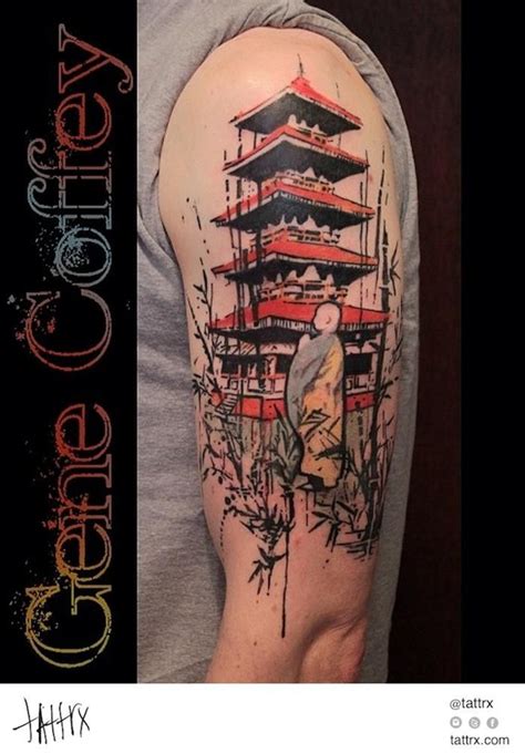 Gene Coffey Tattoo Culture Brooklyn Japanese Pagoda