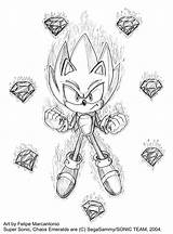 Sonic Chaos Super Deviantart Draw sketch template