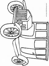Coloring Pages Car Cars Old Color Transportation Timer Printable Kids Sheets Mobil Mewarnai Train Book Sheet Sherriallen Found Library Clipart sketch template