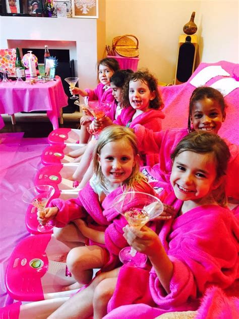 ideas  kids pampering party home family style