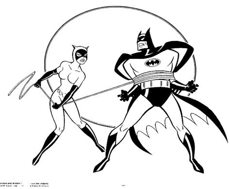 catwoman superheroes  printable coloring pages