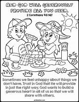 Coloring Friendship Bible Pages Kids Devotions Printable Short God Color Holy Preschool Devotional Scripture Choose Board sketch template