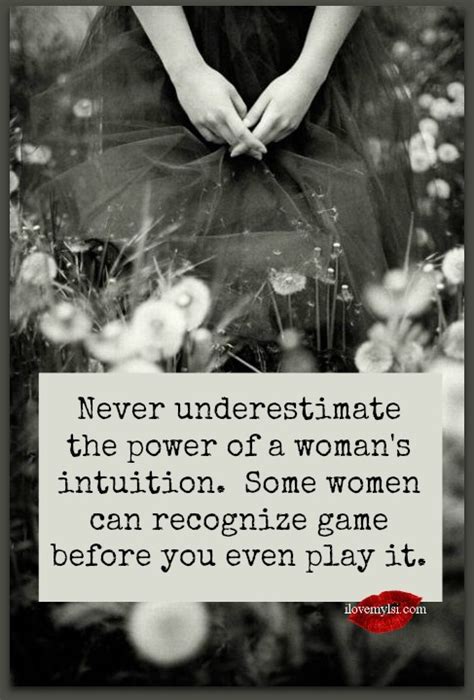 the power of a woman s intuition i love my lsi