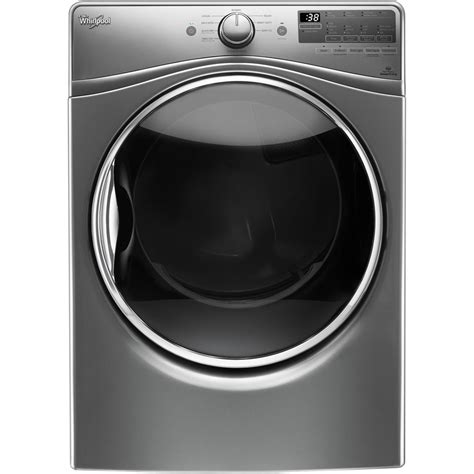 whirlpool  cu ft  cycle gas dryer  steam chrome shadow  pacific sales