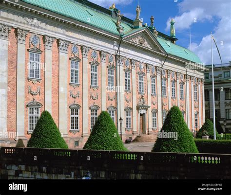 riddarhuset casa de la nobleza estocolmo suecia fotografía de stock