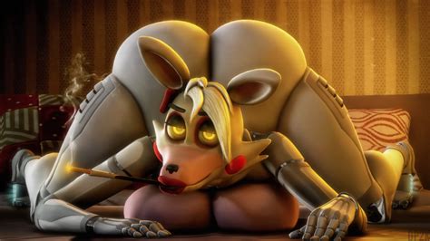 rule 34 3d animatronic anthro bedroom eyes breast squish cigarette
