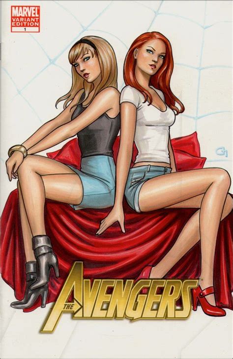 mary jane and gwen stacy lesbian hentai superheroes