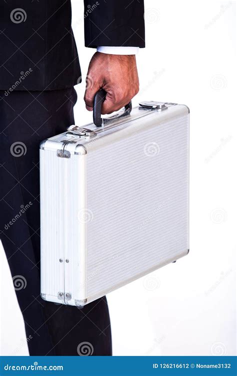 business man carrying suit case stock photo image  briefcase executive