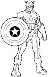 Coloring Pages Superheroes Kids Super Hero Color sketch template