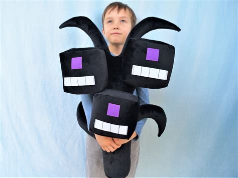 giant wither storm plush toy  sm monster plush etsy