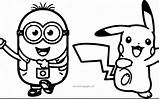 Minion Coloring Pages Kevin Banana Getcolorings sketch template