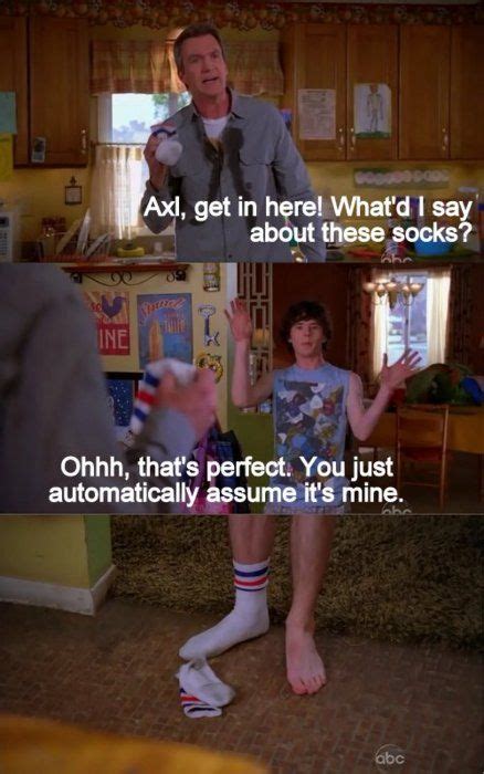 Axl Heck Axl’s Socks The Middle Tv Show The Middle Tv