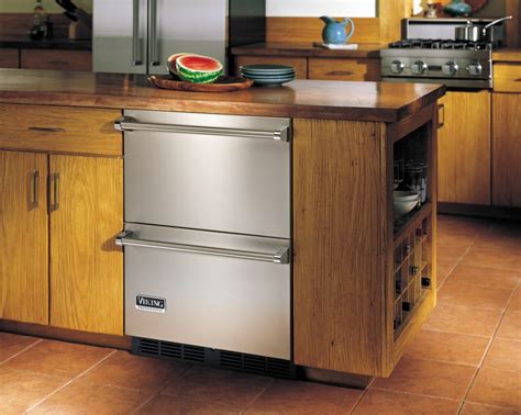 viking vrdidss   undercounter double drawer refrigerator   cu ft capacity
