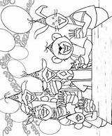 Dap Dip Fun Kids Coloring Pages sketch template