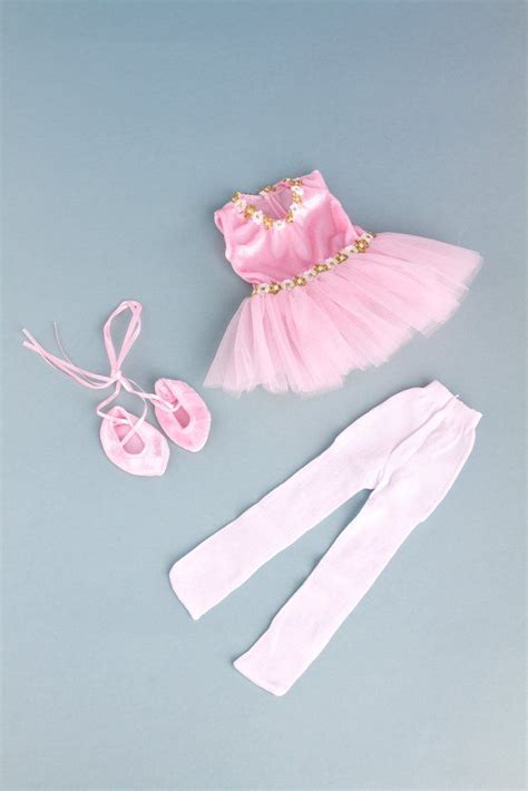 prima ballerina clothes for 18 inch doll 3 piece