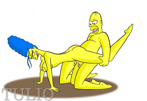 rule 34 ass breasts color female homer simpson human male marge