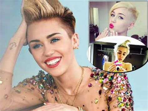 Pop Singer Miley Cyrus Posts A Bold Masturbating Pic On Twitter Hindi