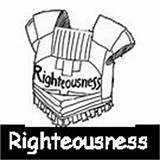 Righteousness sketch template