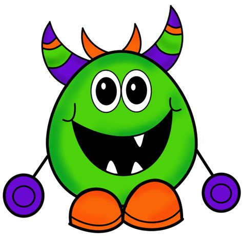 cute monsters clipart    clipartmag